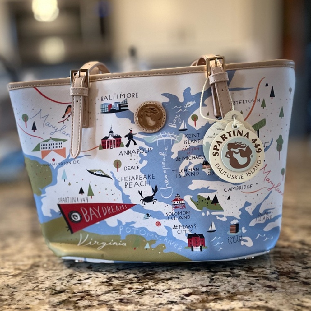 Spartina 449 Bay Dreams Tote Bag - New with Tags